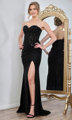 Adora Design 3253 - Ruched Sweetheart Gown