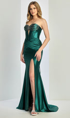 Adora Design 3287 - Crystal Embellished Sweetheart Sheath Gown