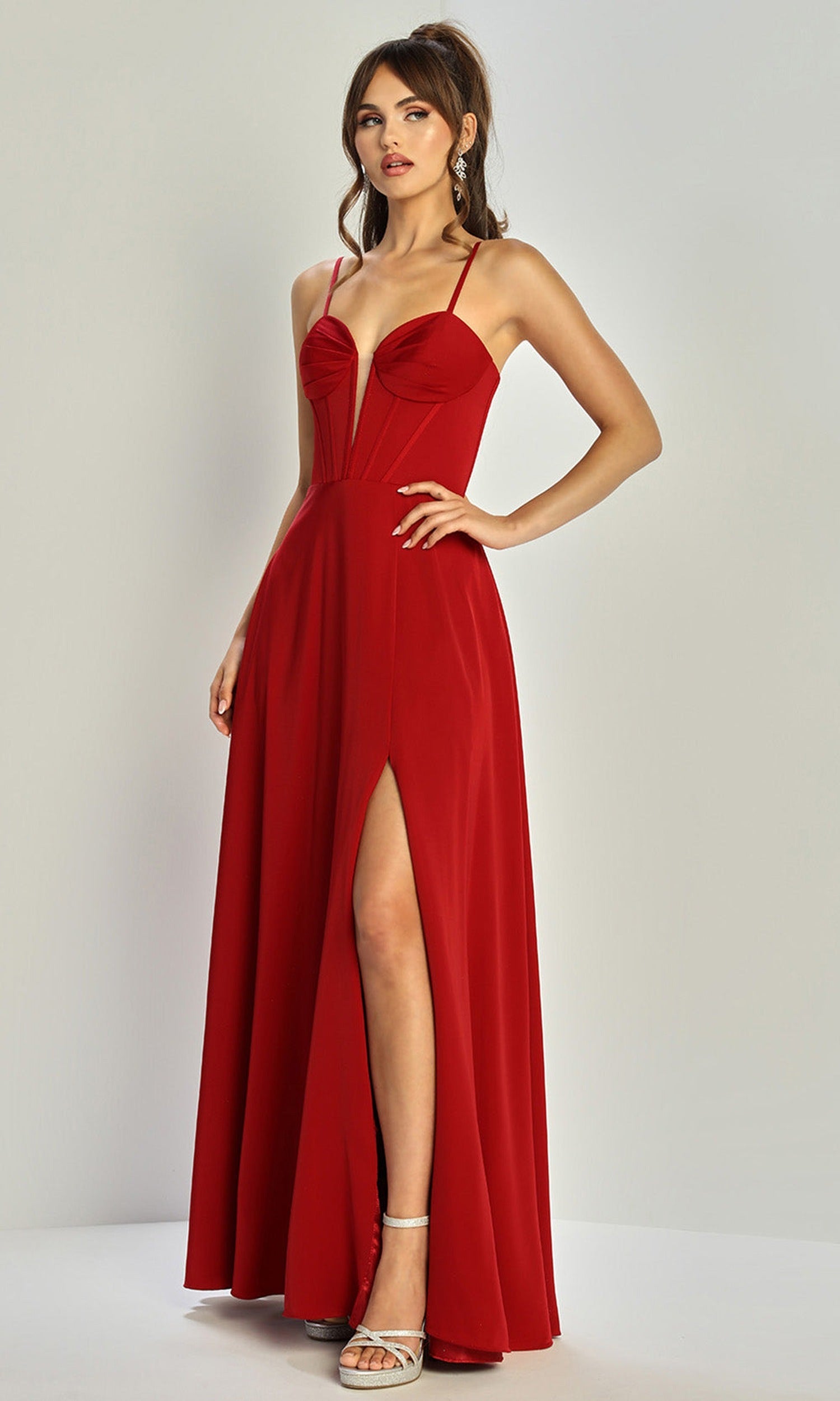 Adora Design 3323 - Sweetheart A-Line Evening Gown